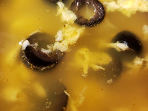 ブラックオリーブのカレースープ